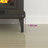 Fireplace Glass Plate Rectangular 100x50 cm 324129