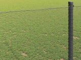 Hexagon Fence Grey 1.4 x 10 m PVC 42005501
