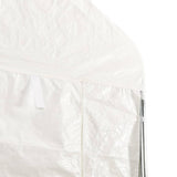 Gazebo with Roof White 5.88x2.23x3.75 m Polyethylene 362633