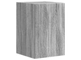 TV Cabinet Set Wall-mounted 4 pcs Grey Sonoma Engineered Wood 3409048