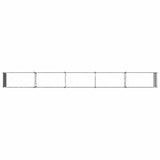 Raised Garden Bed Silver 400 x 40 x 55 cm galvanized 8006280