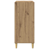 Record Cabinet Artisan Oak 84.5x38x89 cm Engineered Wood 857172