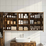Bathroom Cabinet Set 3 pcs 126 x 16 x 62.5 cm Engineered wood 3403828