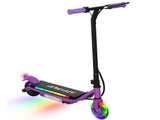 Electric Scooter for Kids Aged 6-14 Years, with Colourful Lights, Purple T3398P349461