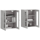 Wall Mounted Cabinets 2 pcs Grey Sonoma Engineered Wood 3197975