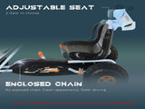 Kids Children Pedal Go Kart Manual Ride On Car w/ Brake Gears Steering Wheel Adjustable Seat Outdoor T3398P422388