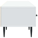 TV Cabinet with Drawer White 147 x 34.5 x 30 cm Engineered Wood 894935