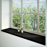 Window Sills 2 pcs Brown Black 160x40x2 cm Solid Wood Oak 4009204