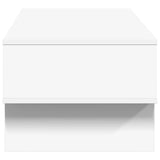 Coffee Table White 100 x 46 x 35 cm Engineered Wood 8000236