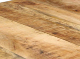Dining Table 180x90x76 cm Rough Mango Wood 321975