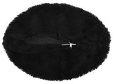 Cushion with Pillow HEERLEN 6 pcs Black PV Fleece 929542