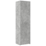 Highboard Concrete Grey 50x42.5x185 cm Engineered Wood 3281416
