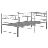 Sofa Bed Frame Grey Powder-coated metal Single and Double 324772