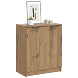Shoe Cabinet Artisian Oak 59x35x70 cm Engineered Wood 856990