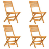 5 Piece Garden Dining Set Solid Wood Teak 3155011
