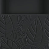 TV Cabinet 102 x 34.5 x 50 cm Black Engineered Wood 895136