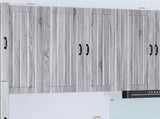 Wall Cabinet LUCCA Grey Sonoma 80 x 31 x 100 cm Engineered Wood 885151