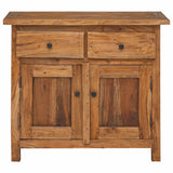 Sideboard Solid Mahogany Wood 75x30x65 cm 244490