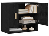 Wall Cabinet Black Oak 60 x 31 x 70 cm Engineered Wood 8004215