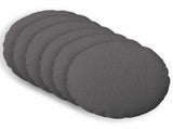 Cushion with Pillow HEERLEN 6 pcs Light Grey Fabric 929306