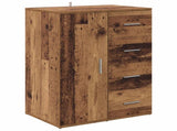 Sideboard with Drawer Old Wood 59 x 39 x 80 cm Engineered Wood 883064