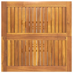 ZNTS 5 Piece Outdoor Bar Set Solid Wood Acacia 3104962