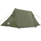 Camping Tent Tunnel 3-Person Olive Green Waterproof 4009627
