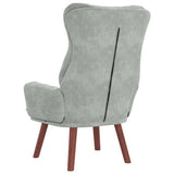 Armchair Light Grey 69 x 74 x 93 cm Velvet 42001834