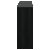Console Table Striped Black 155 x 29 x 74 cm Engineered Wood 899887