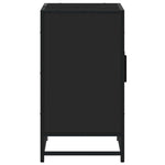 ZNTS Bathroom Sink Cabinet Black 90x33x60 cm Engineered Wood 849269