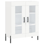 Highboard White 69.5x34x180 cm Engineered Wood 3198281