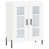 Highboard White 69.5x34x180 cm Engineered Wood 3198281