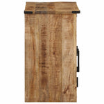 Sideboard with 2 Drawers 55x35x60 cm Solid Wood Mango 374060