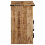 Sideboard with 2 Drawers 55x35x60 cm Solid Wood Mango 374060
