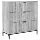 Sideboard Grey Sonoma 79.5 x 33 x 82 cm Engineered Wood 883440