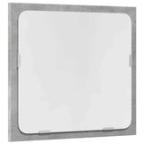 2 Piece Bathroom Furniture Set Concrete Grey Engineered Wood 856368