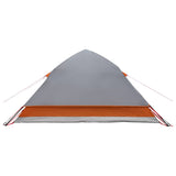 Instant Tent with Roof Grey and Orange 305 x 215 x 140 cm 42028691