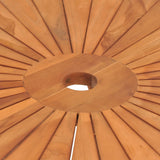 Folding Garden Table 85x75 cm Solid Wood Teak 362619