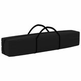 Folding Party Tent Black 3x6 m 93539