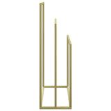 Freestanding Towel Rack Gold 48x24x79 cm Iron 343092