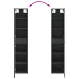 Bathroom Furniture Set 3 pcs Black 33 x 34.5 x 160 cm 3406084