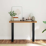 Console Table Teak 100x35x75 cm 245065