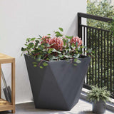 Planter Anthracite 50 x 50 x 50 cm Steel 883840