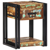 Bedside Cabinet with Drawer Multicolour 40 x 35 x 50 cm 4016690