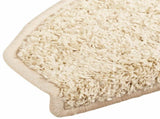 Self-adhesive Stair Mats 15 pcs Light Brown 80 x 24.5 x 3.5 cm 42038655