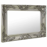 Wall Mirror Silver Wood, glass, engineered wood Small-Medium 320330