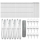 Ground Fix Welded Wire Fence 100 x 0.5 m 3353016