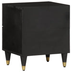 ZNTS Bedside Cabinet 40x33x46 cm Solid Wood Mango 358318