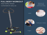 Twister Stepper, Step Machine with Adjustable Resistance, LCD Screen - Grey T3398P349166
