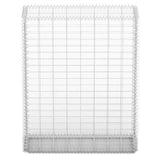 Gabion Basket with Lids Galvanised Wire 100 x 80 x 30 cm 141040